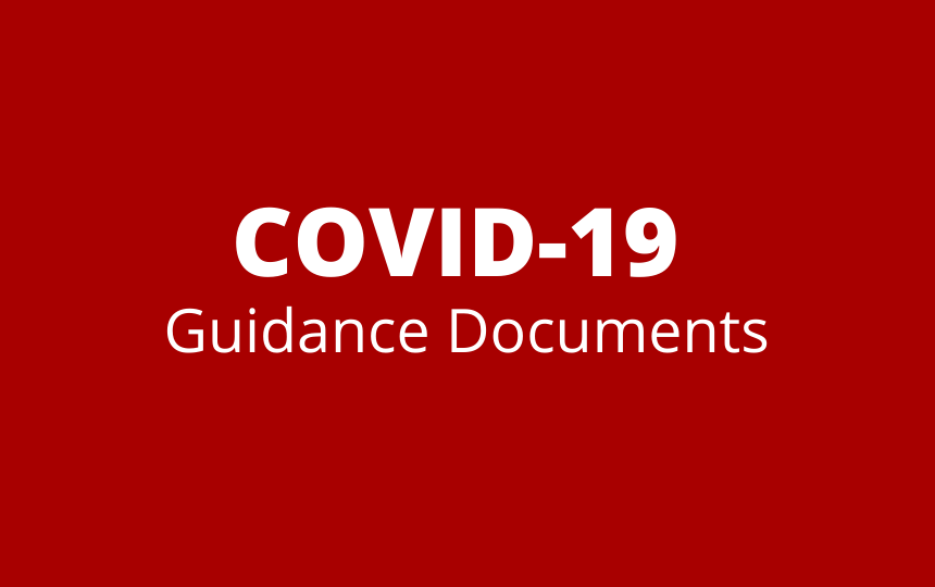 COVID-19 Guidance Documents