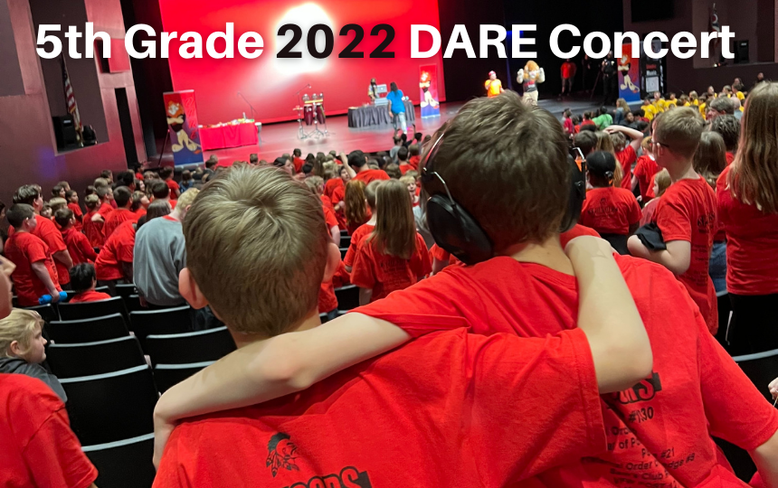 5th Grade 2022 DARE Concert
